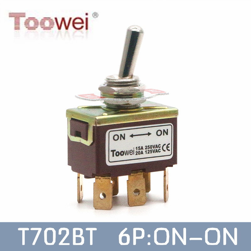 Toowei T702BT 6   ġ ON-ON 15A 250V/ 20A 12..
